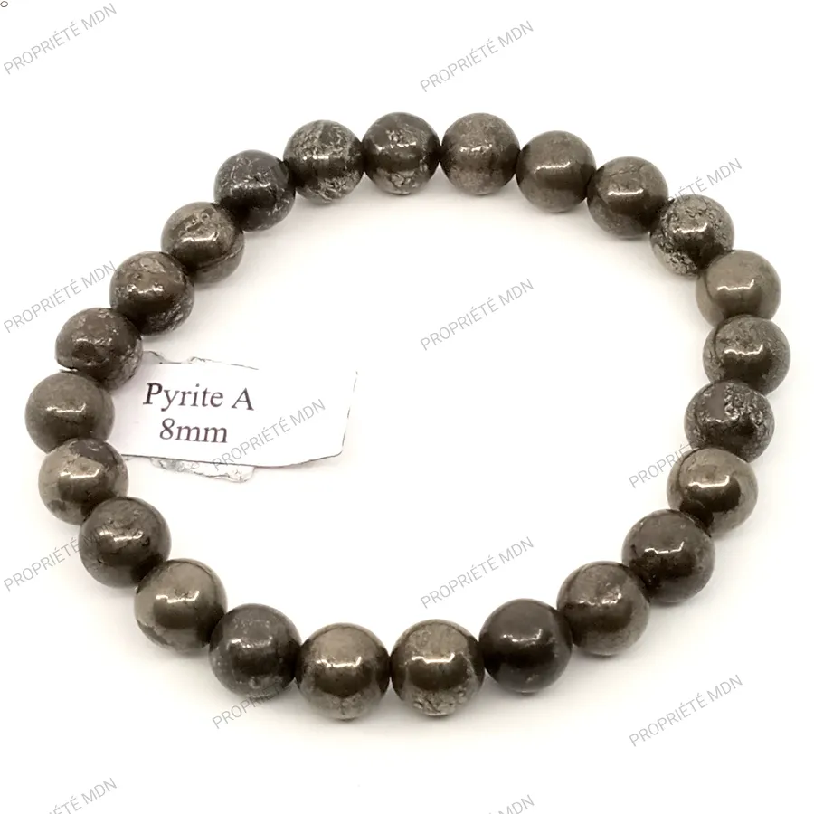 bracelet pyrite