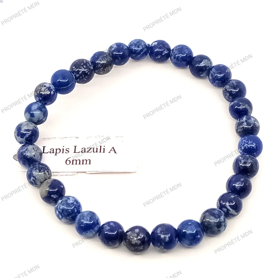 perle lapis lazuli 06mm afghanistan