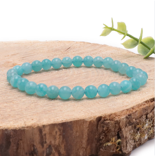 BRACELET AMAZONITE PIERRE NATURELLE – Image 3