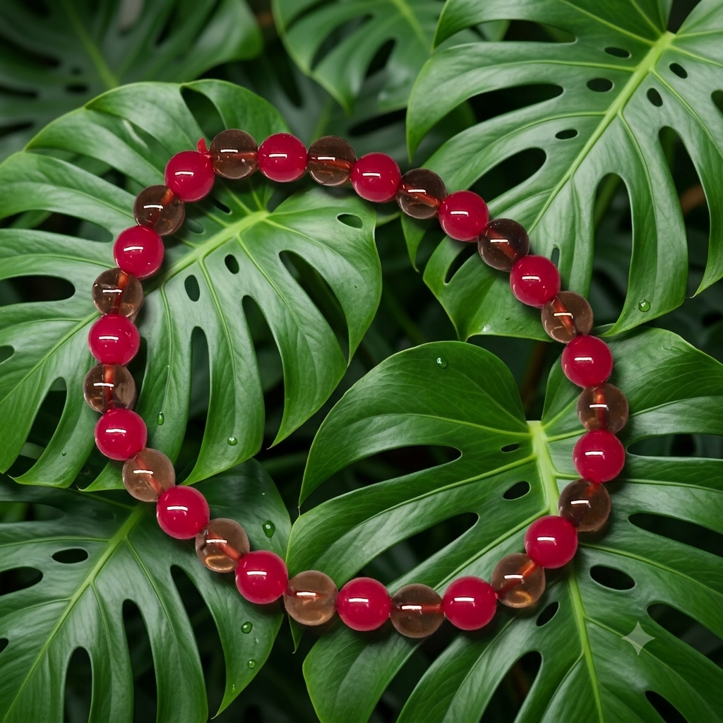 BRACELET RUBIS PIERRE NATURELLE – Image 3