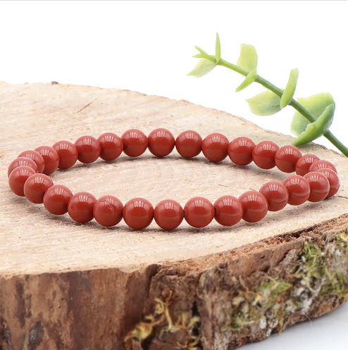 jaspe rouge 06mm pierre naturelle Afrique du sud