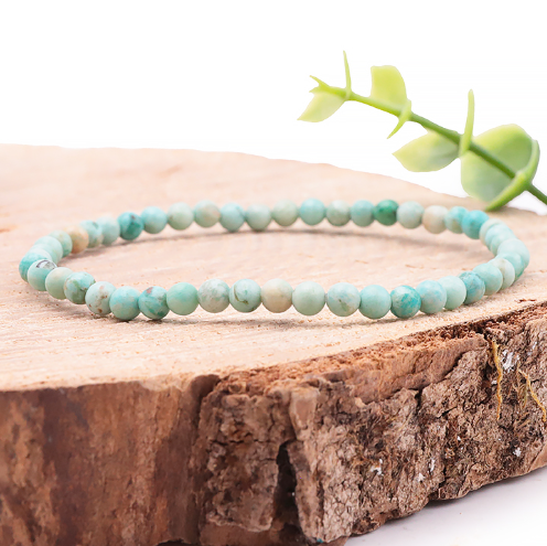 turquoise 04mm Pérou pierre naturelle bleue claire