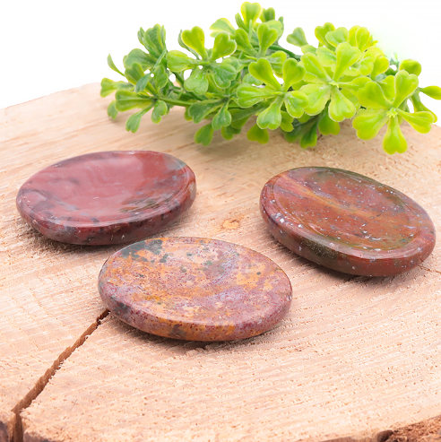 galet anti stress agate indienne
