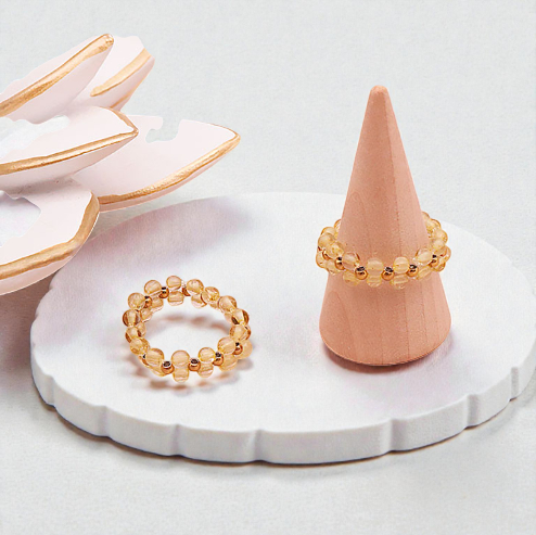 Bague en Citrine Naturelle Qualité AA