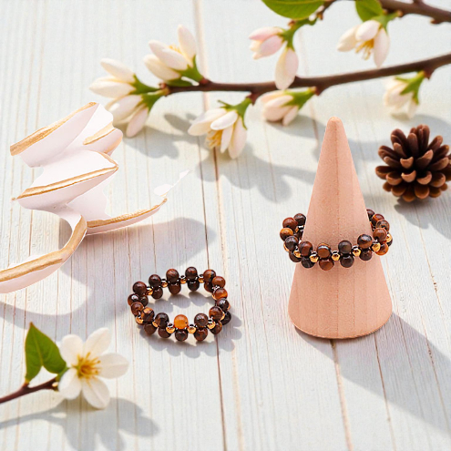 Bague en Œil de Tigre Naturel Qualité