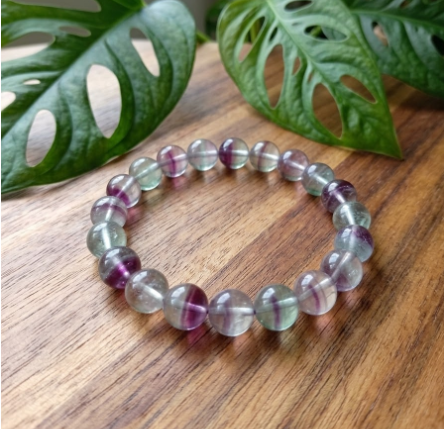 BRACELET FLUORINE MULTICOLORE PIERRE NATURELLE – Image 4