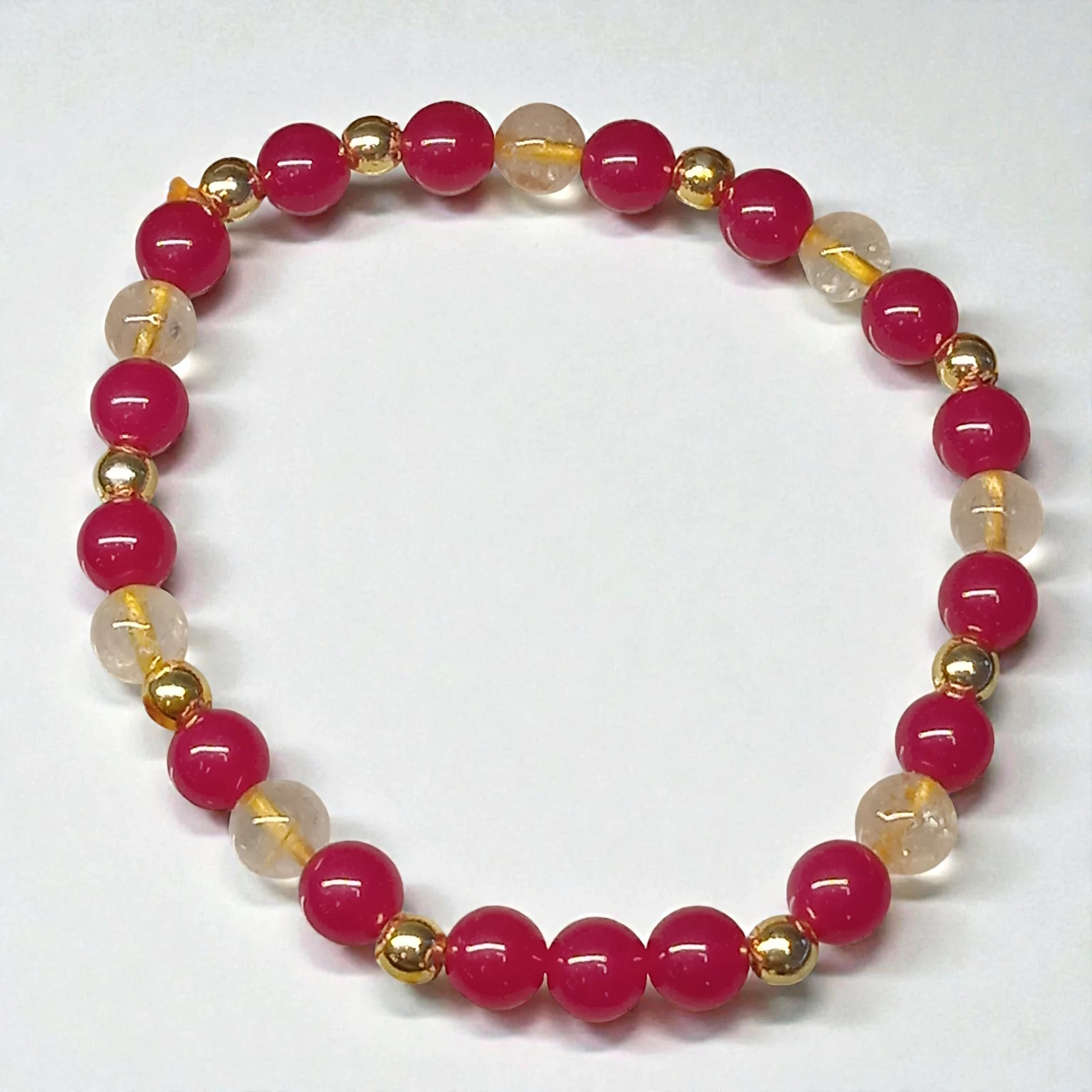 BRACELET RUBIS PIERRE NATURELLE – Image 3