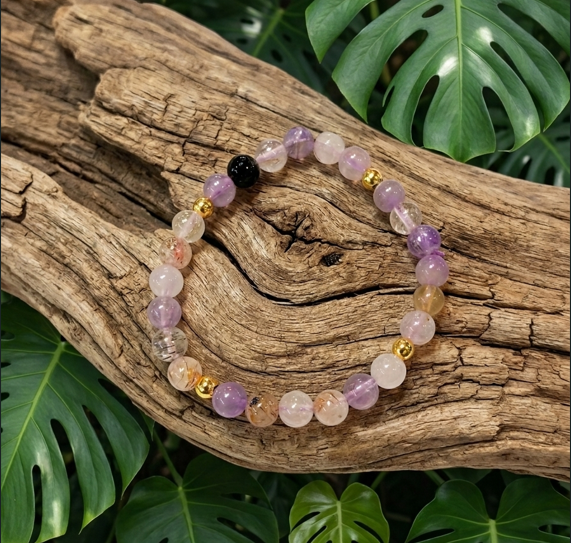 BRACELET SUPER SEVEN / CACOXÉNITE DU BRÉSIL – Image 2