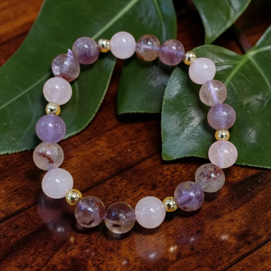 BRACELET SUPER SEVEN / CACOXÉNITE DU BRÉSIL