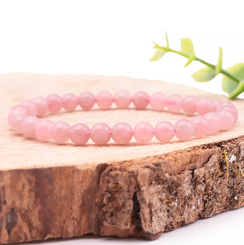 BRACELET QUARTZ ROSE PIERRE NATURELLE – Image 2